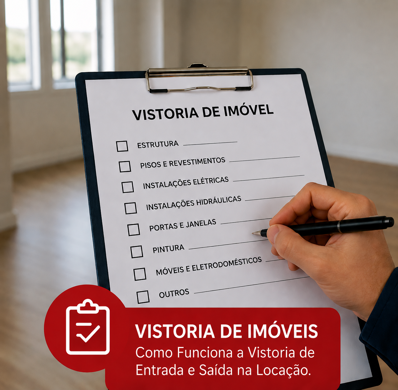 Vistoria de Imóveis: 5 Dúvidas Comuns Sobre Vistoria de Entrada e Saída