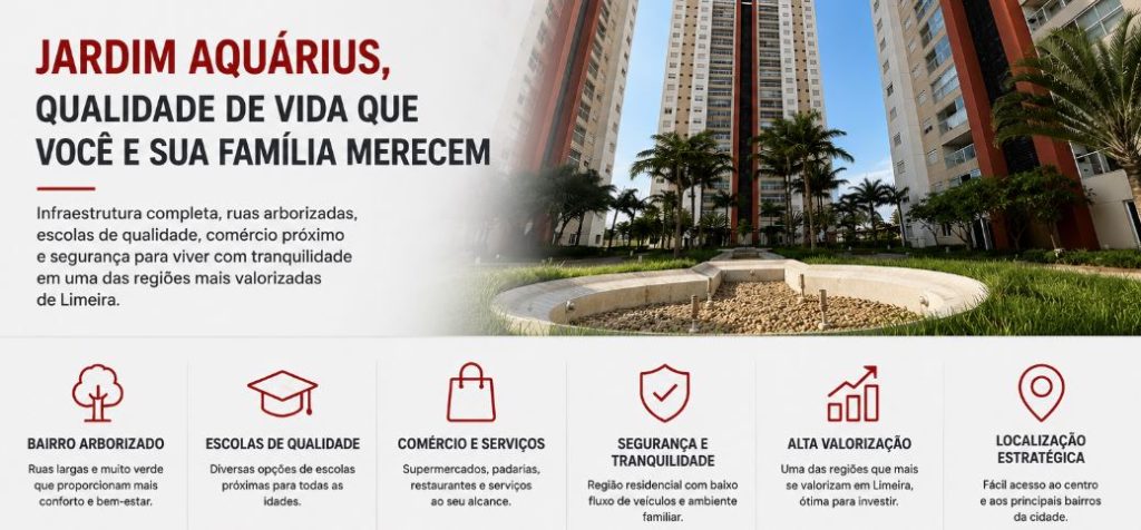 Jardim Aquárius em Limeira