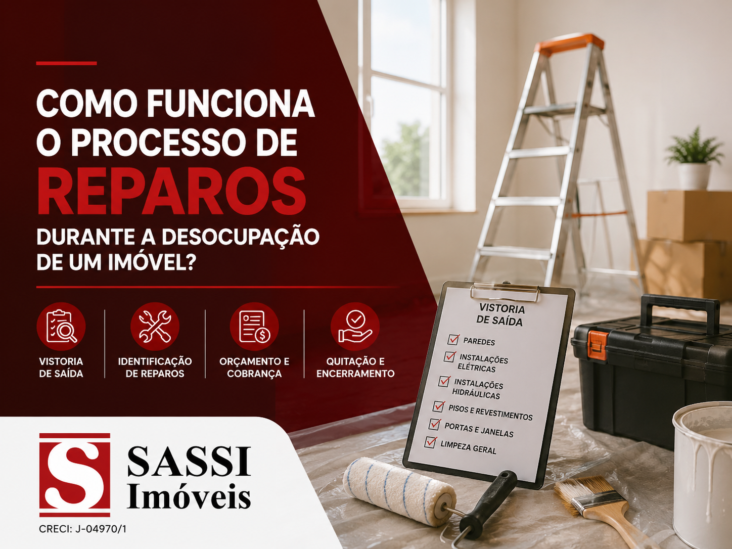 Reparos na Desocupação de Imóvel: Como Funciona o Processo